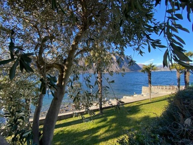 Luganersee, Pool, Strand, Parkplatz, Suite Біссоне Екстер'єр фото